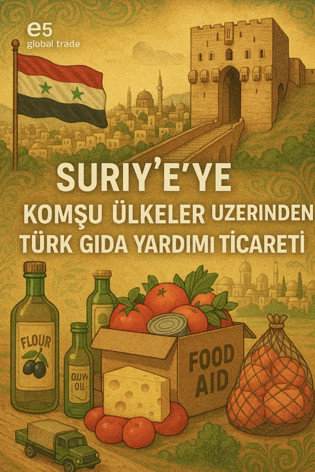 Suriye’ye Komşu Ülkeler Üzerinden Türk Gıda Yardımı ve Ticareti