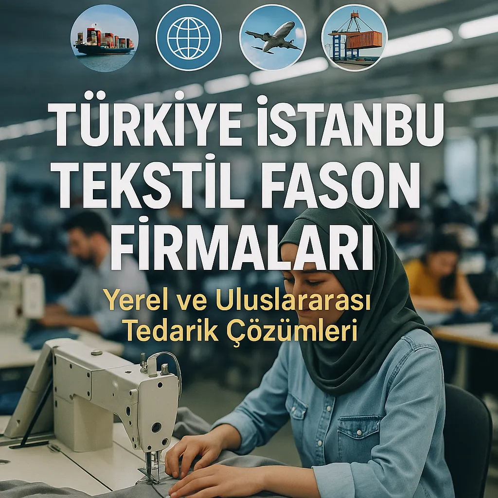 "Türkiye İstanbul Tekstil Fason Firmaları: Yerel ve Uluslararası Tedarik Çözümleri"