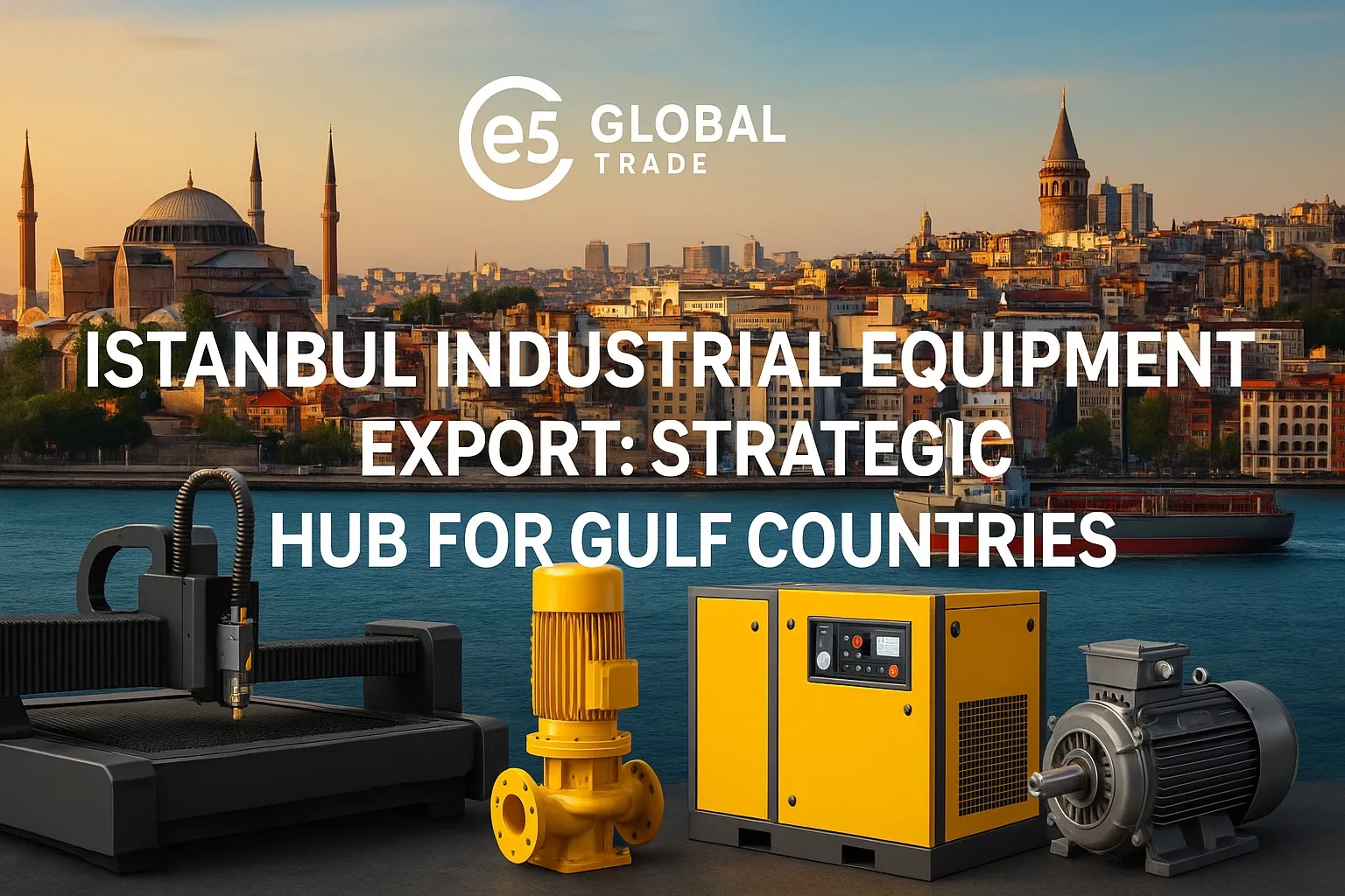 Istanbul Industrial Equipment Exports: Strategic Center to Gulf Countries