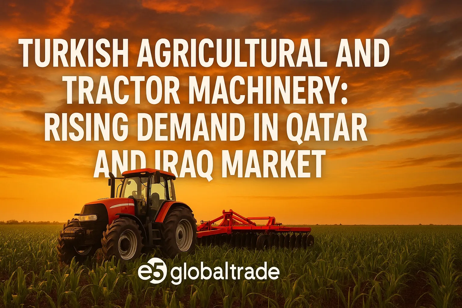 Konya Agricultural and Tractor Machinery: Rising Demand in Qatar and Iraq Markets