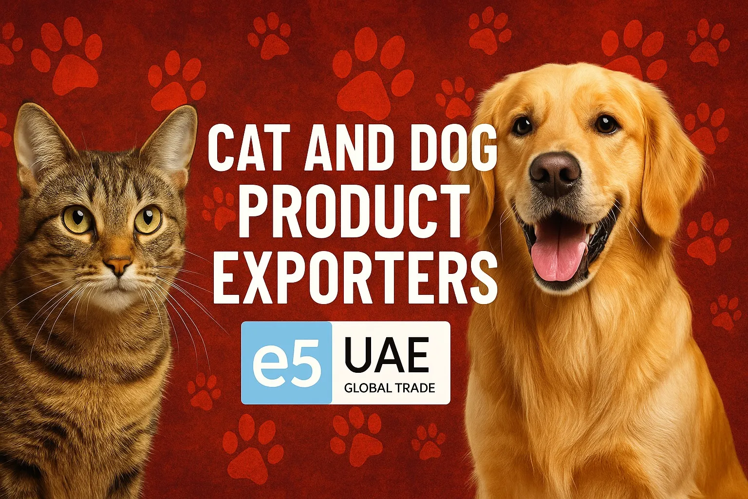 Exportadores de produtos para cães e gatos dos Emirados Árabes Unidos