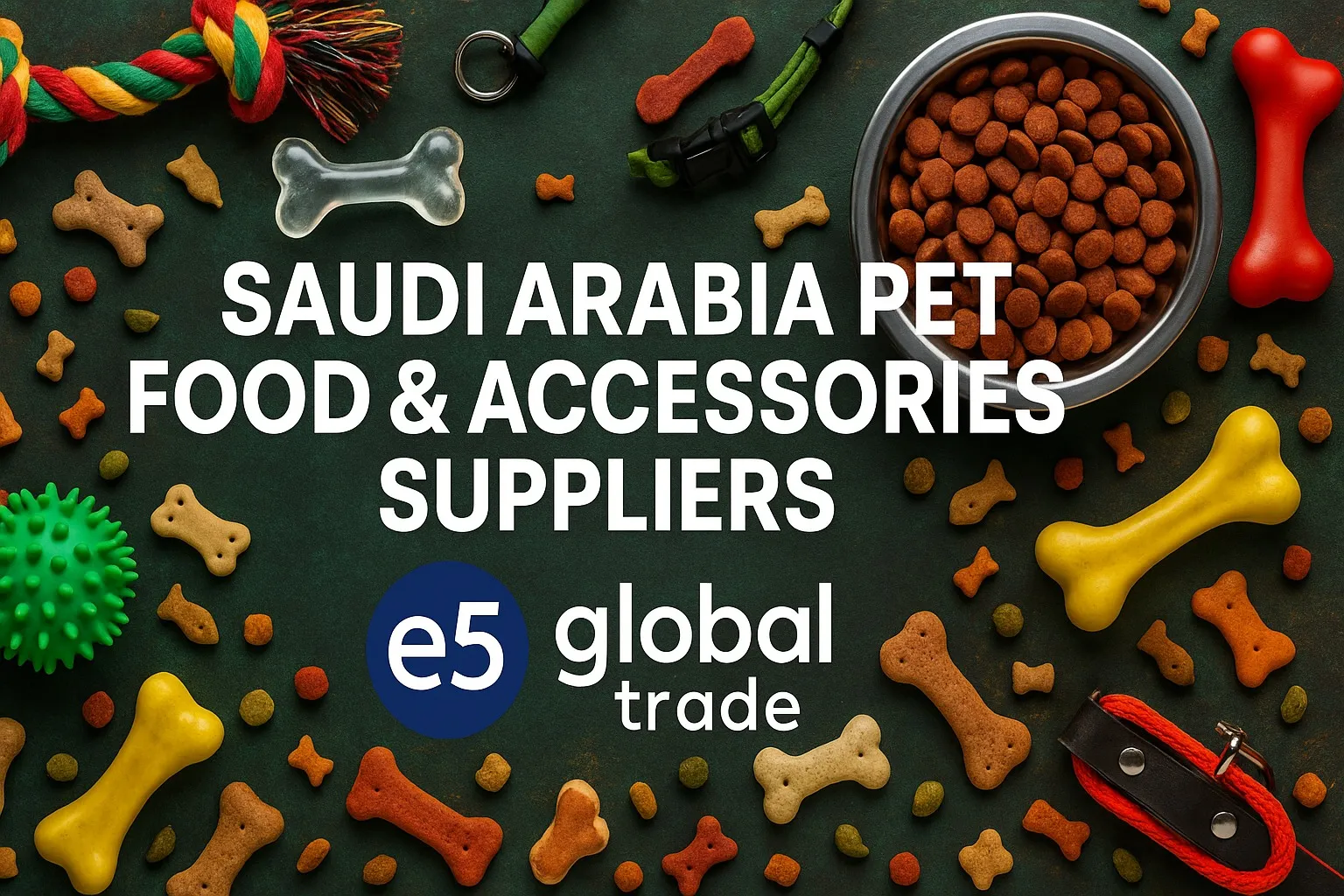 Fornecedores de alimentos e acessórios para animais de estimação na Arábia Saudita
