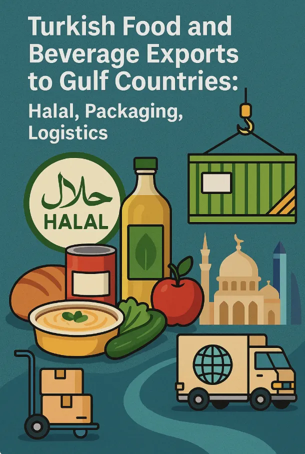 "Körfez Ülkelerine Türk Gıda ve İçecek İhracatı: Halal, Ambalaj, Lojistik (2025 Rehber) "