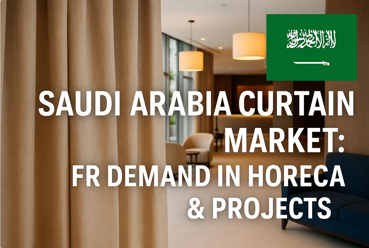 "Suudi Arabistan Perde Pazarı: HORECA & Proje İşlerinde FR Talebi"